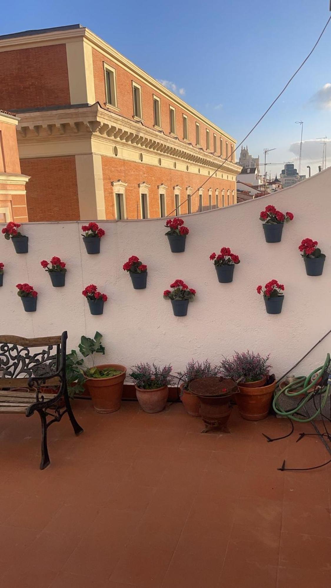 Romantic Central Terrace Madrid Eksteriør bilde