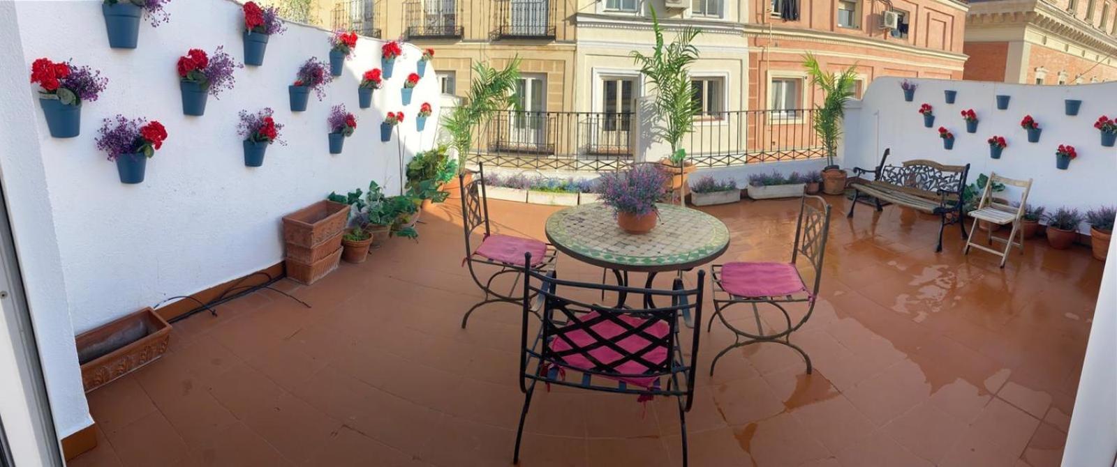 Romantic Central Terrace Madrid Eksteriør bilde